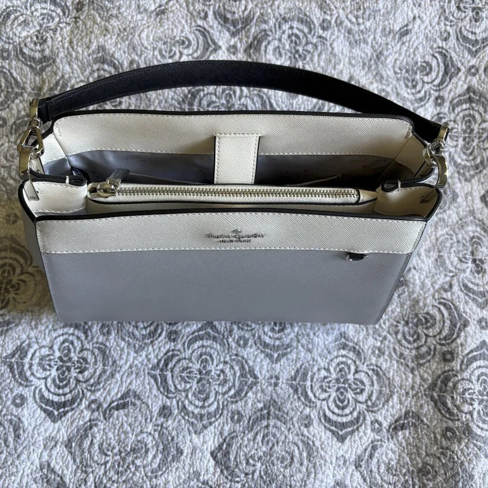 Kate Spade Madison Colorblock Medium Top Handle Satchel KK286 - Picture 3 of 14